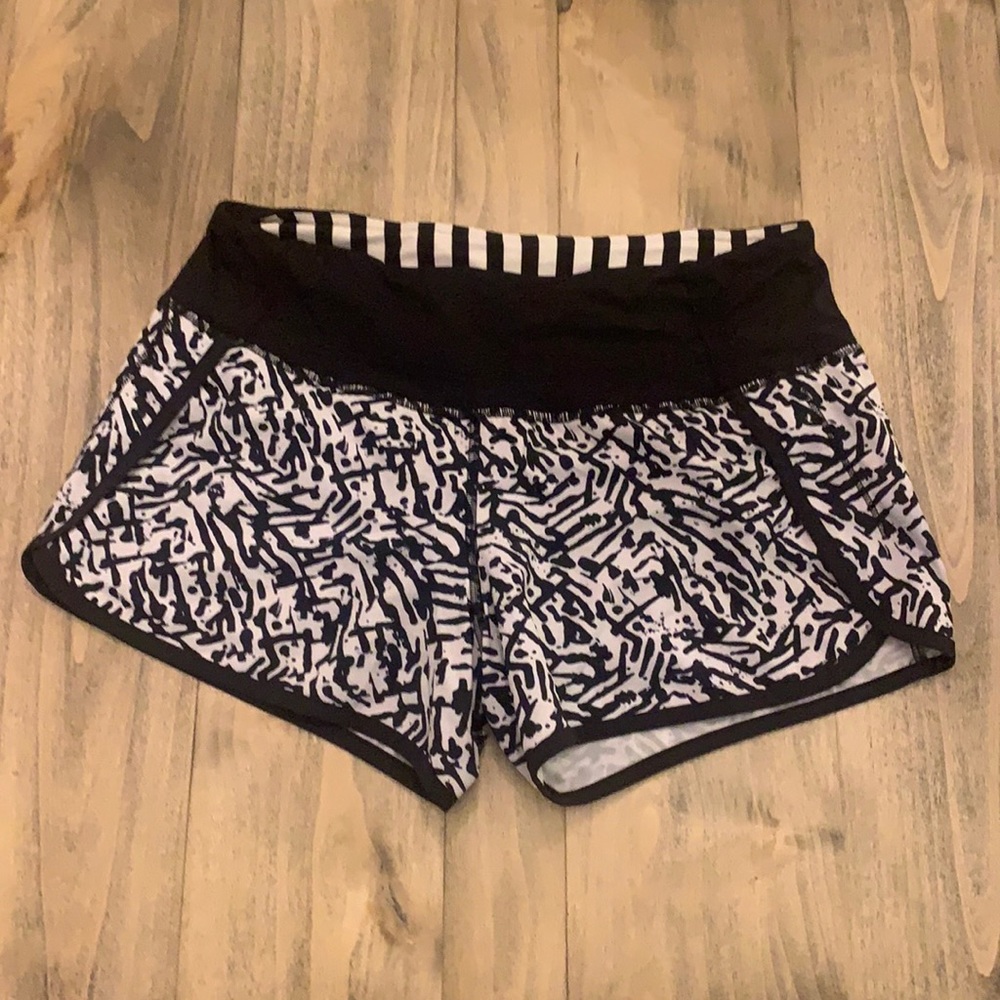 Lululemon 4in long speed up shorts